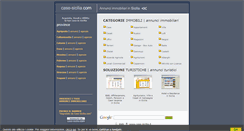 Desktop Screenshot of case-sicilia.it